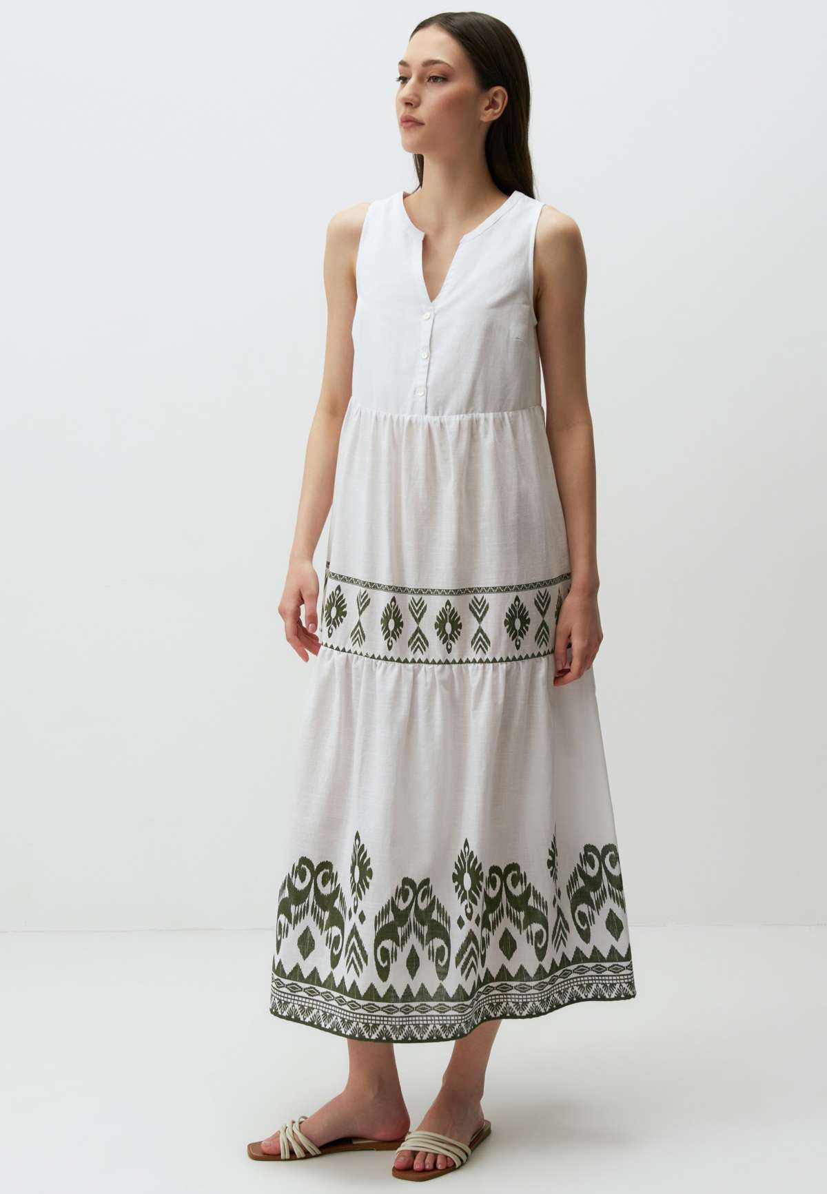 Платье SLEEVELESS ETHNIC PATTERNED