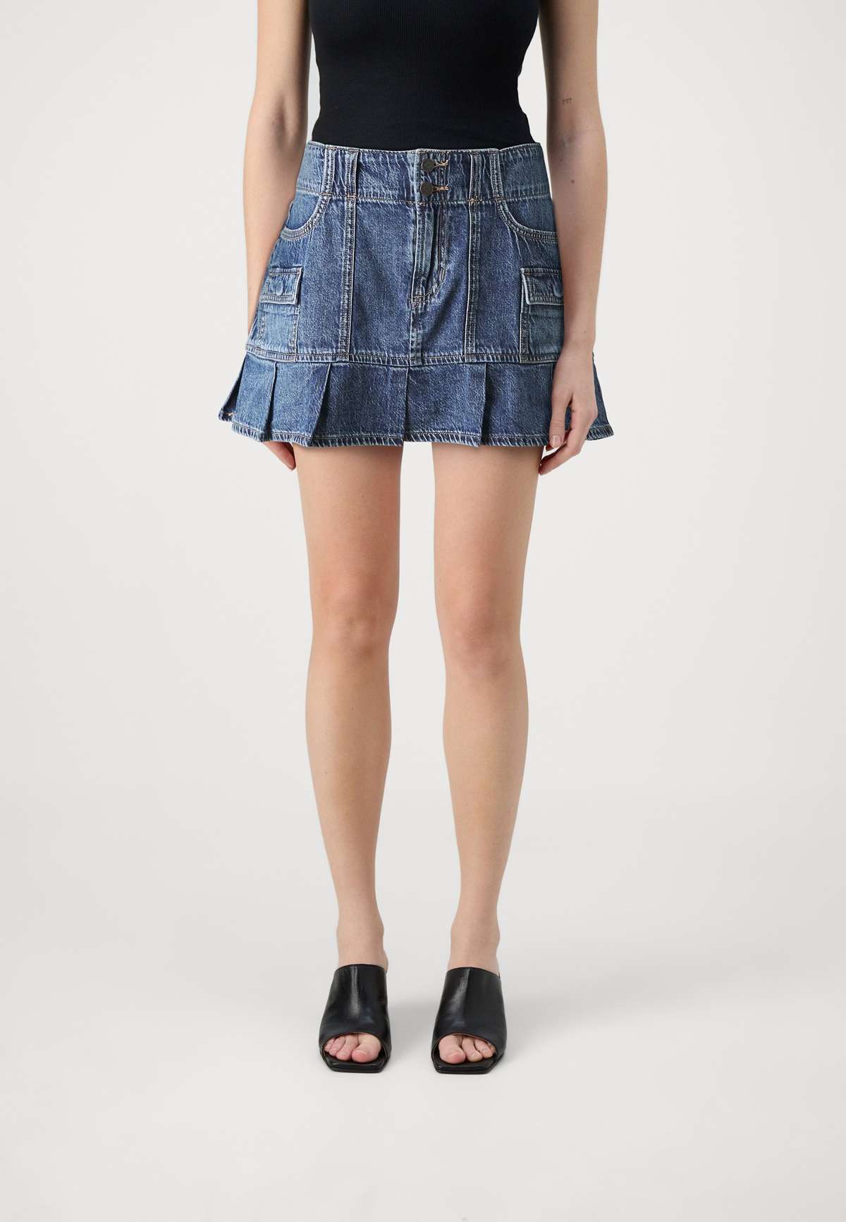 Юбка PLEATED UTILITY SKIRT