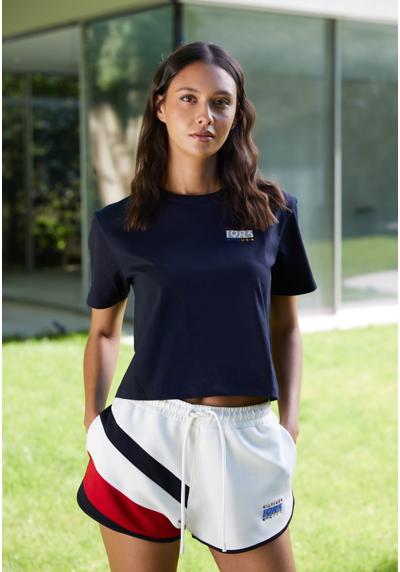 Футболка EXCLUSIVE HILFIGER TEAM CROPPED TEE