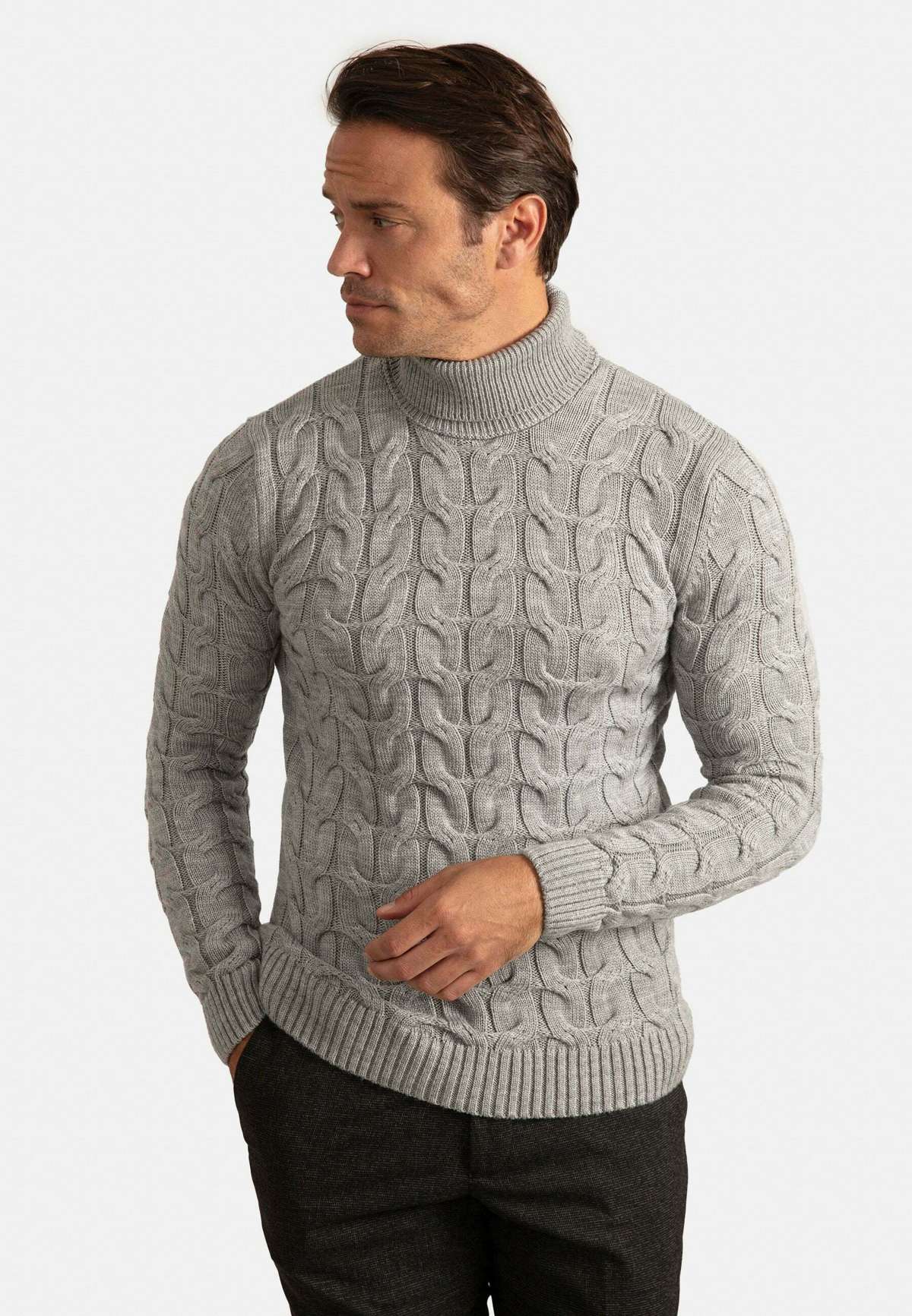 Пуловер NARROW FIT TURTLE NECK PULLOVER