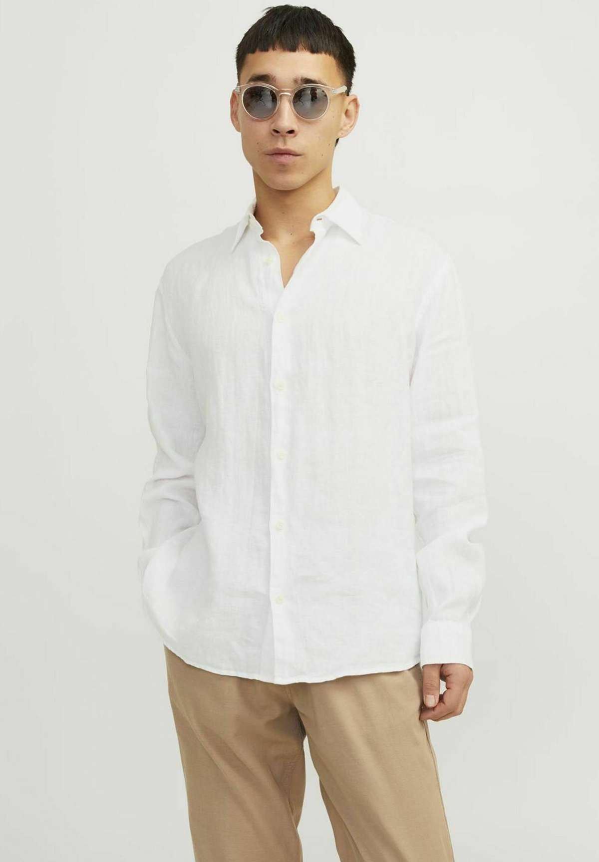 Рубашка JPRCCLAWRENCE LINEN SHIRT