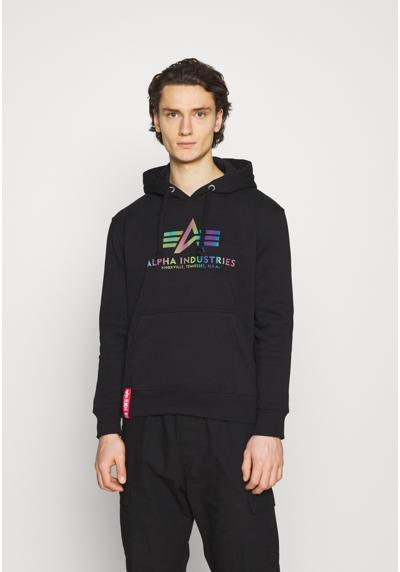 Пуловер BASIC HOODY RAINBOW PRINT