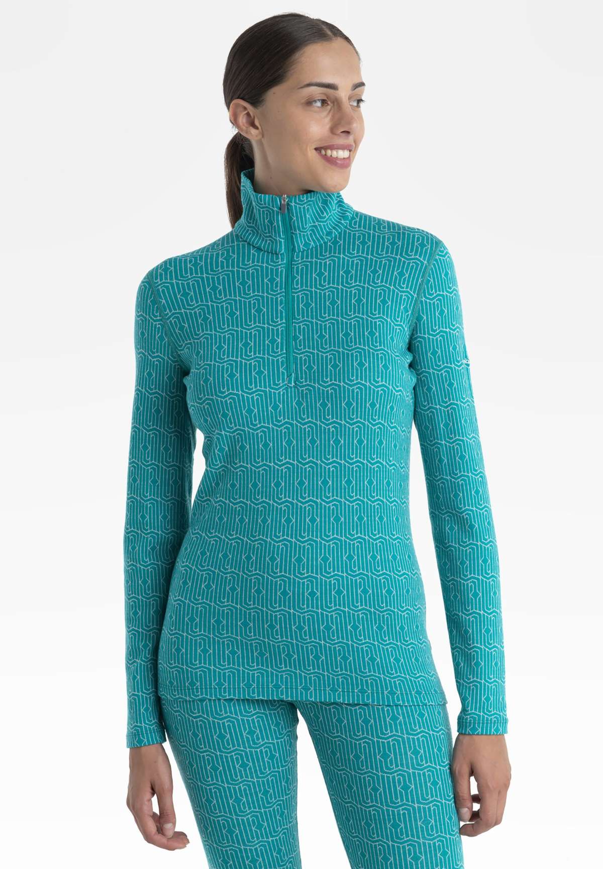 Кофта MERINO 260 MID WEIGHT VERTEX HALF ZIP GRAPHIC