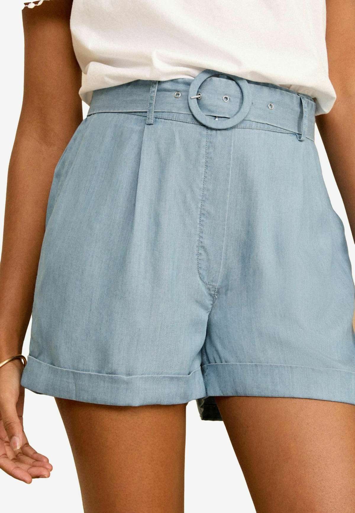 Джинсовые шорты BELTED SHORTS REGULAR FIT