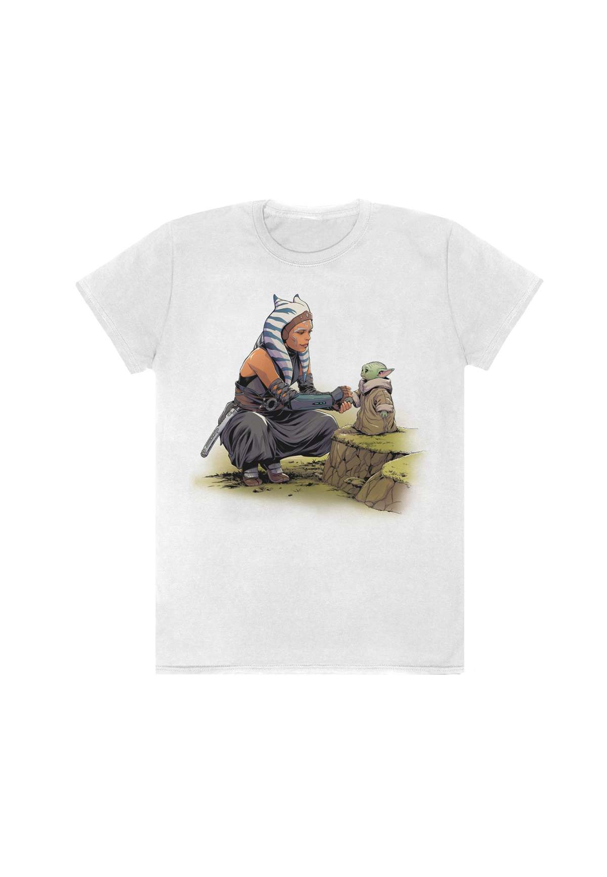 Футболка STAR WARS MANDALORIAN ASHOKA GROGU