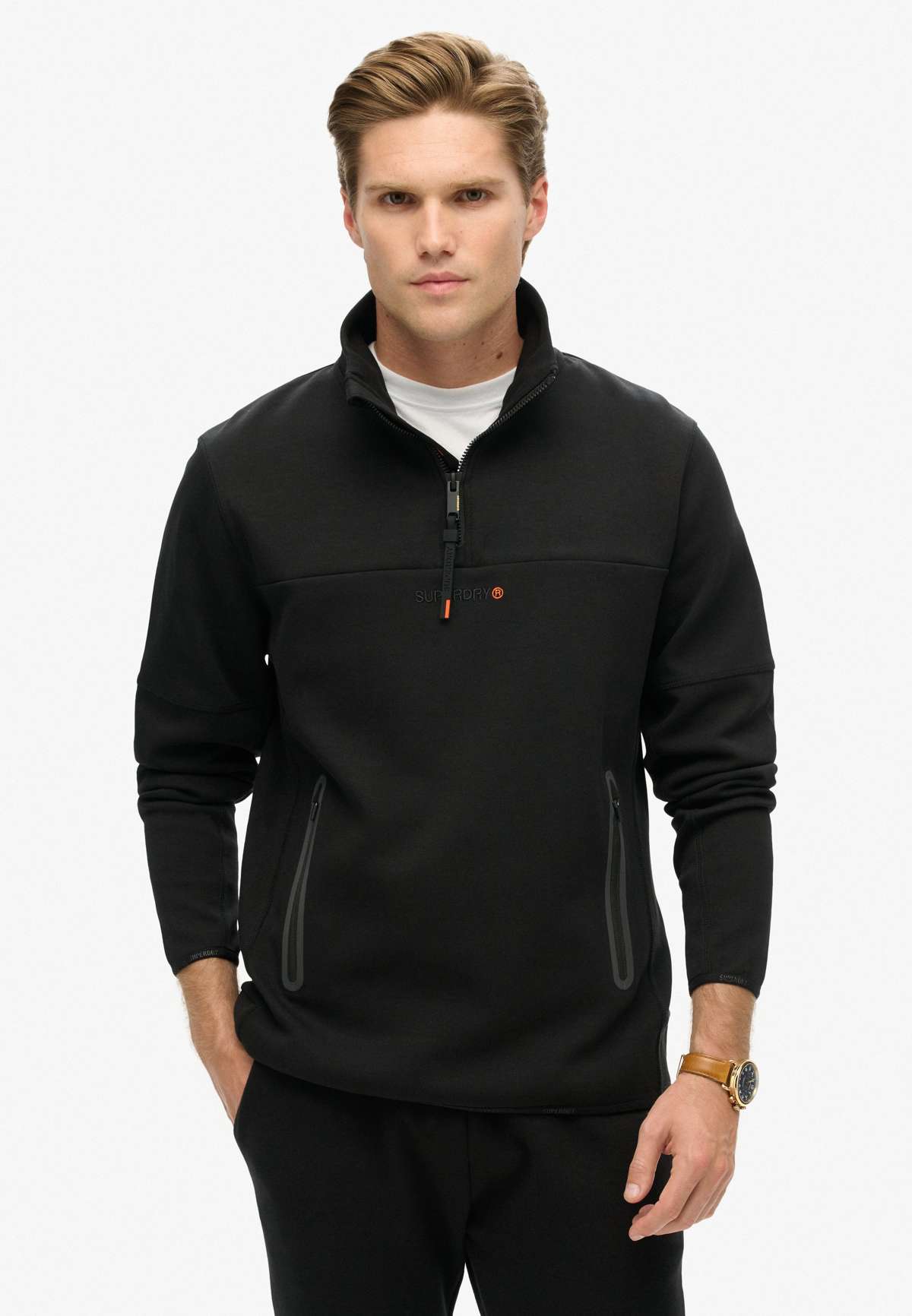 Кофта TECH LOGO LOOSE HALF ZIP