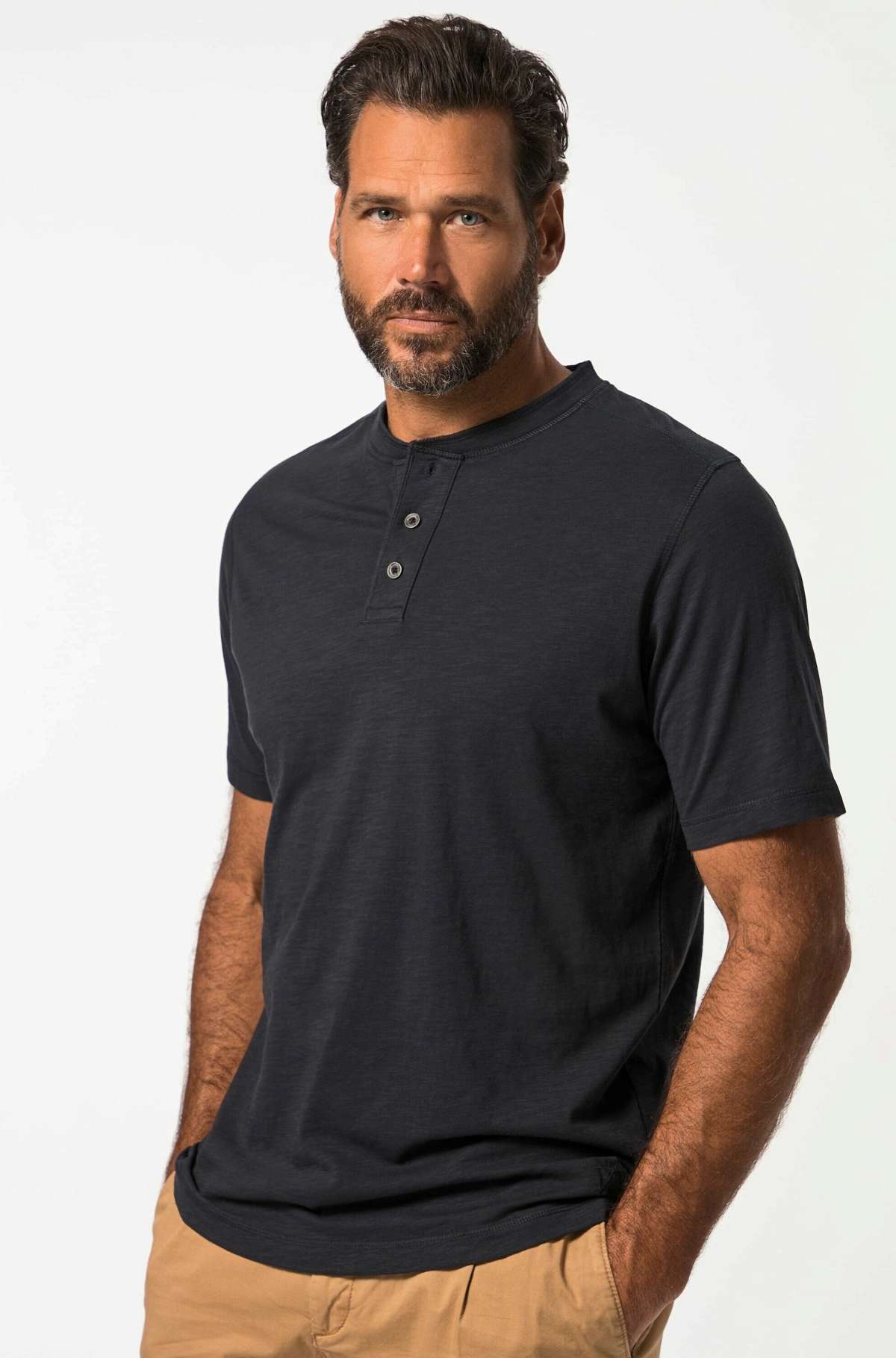 Футболка HENLEY SHORT SLEEVE WITH PLACKET