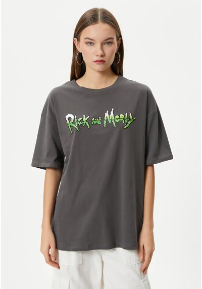 Футболка RICK AND MORTY BACK LICENCED SHORT SLEEVE CREW NECK