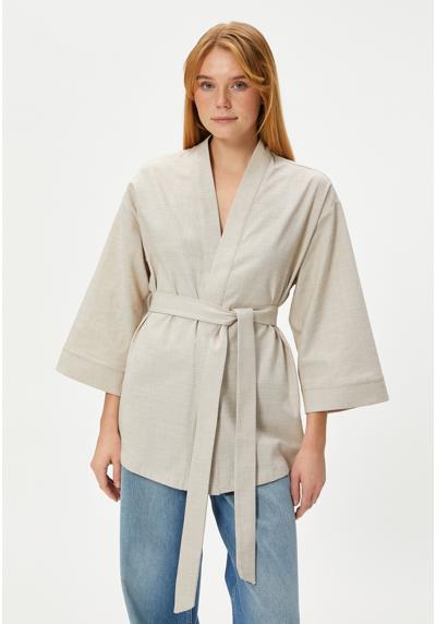 Куртка WIDE SLEEVE BELTED KIMONO