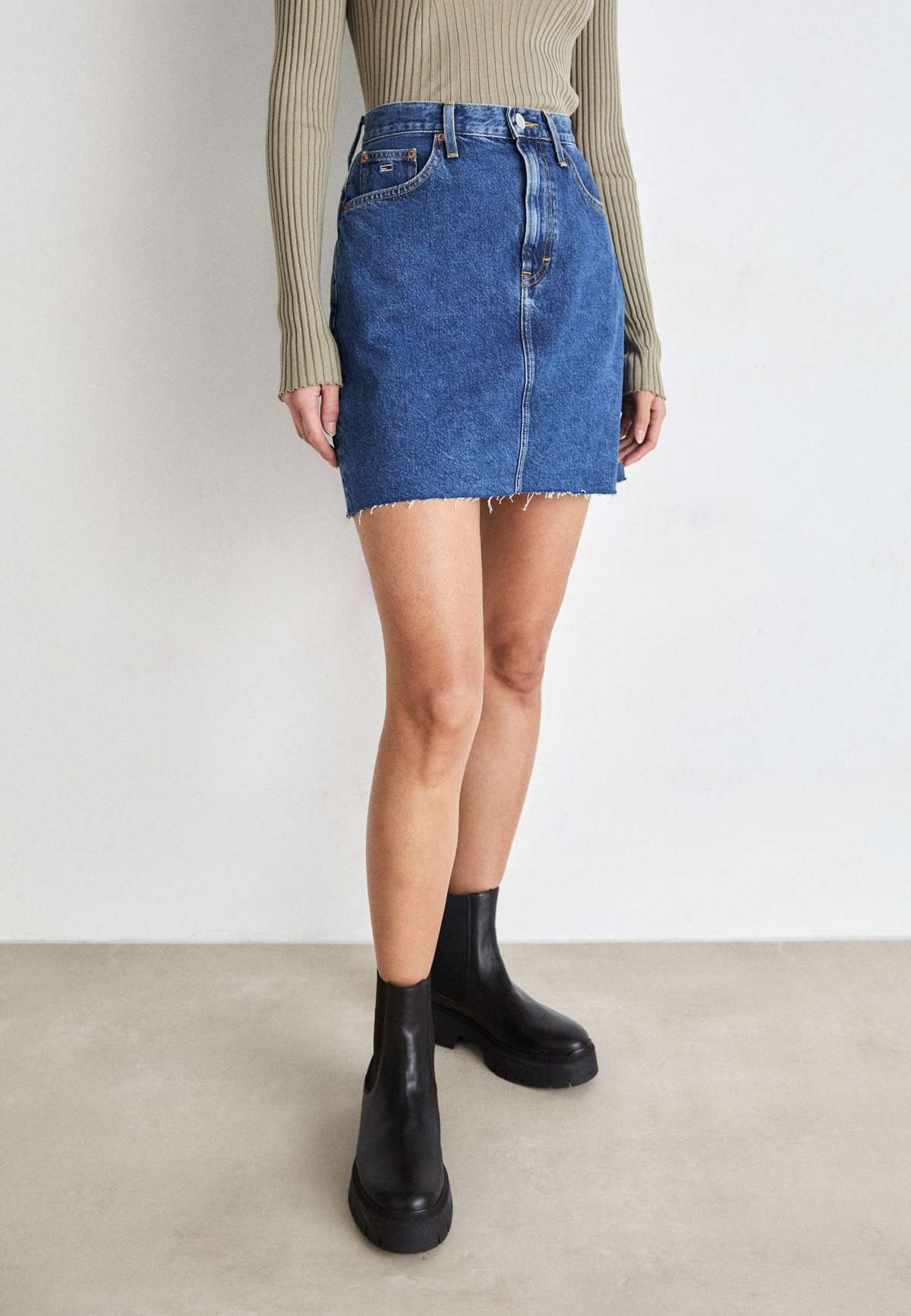 Джинсовая юбка MOM SKIRT