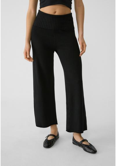 Брюки CULOTTES FOLD-OVER WAIST