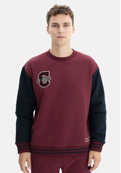 Кофта CREW NECK WITH PATCHES