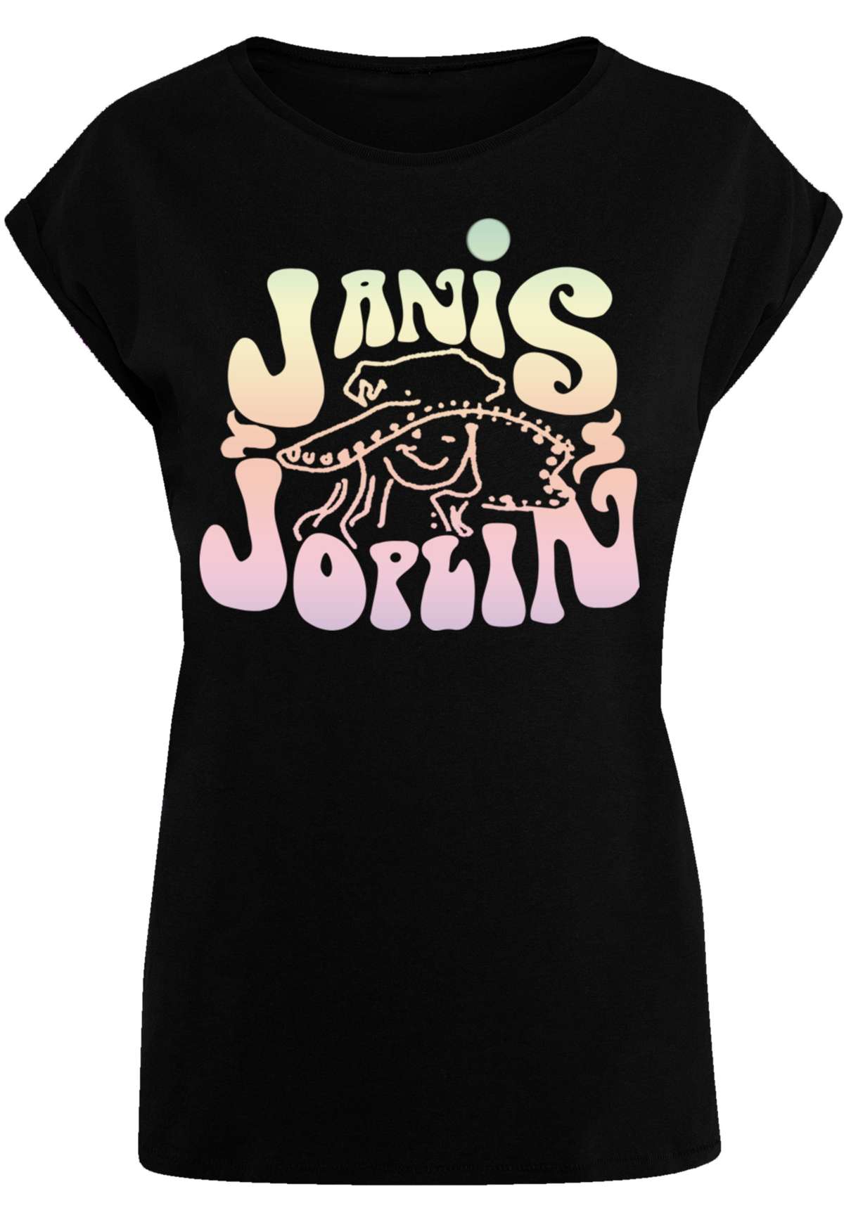 Футболка JANIS JOPLIN PASTEL LOGO