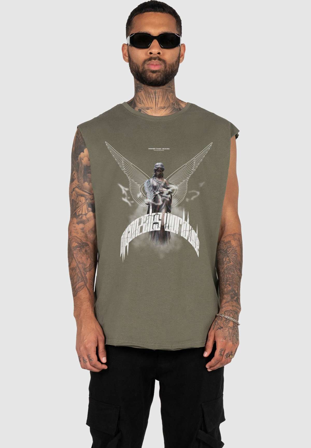 Топ HIGHER THAN HEAVEN SLEEVELESS