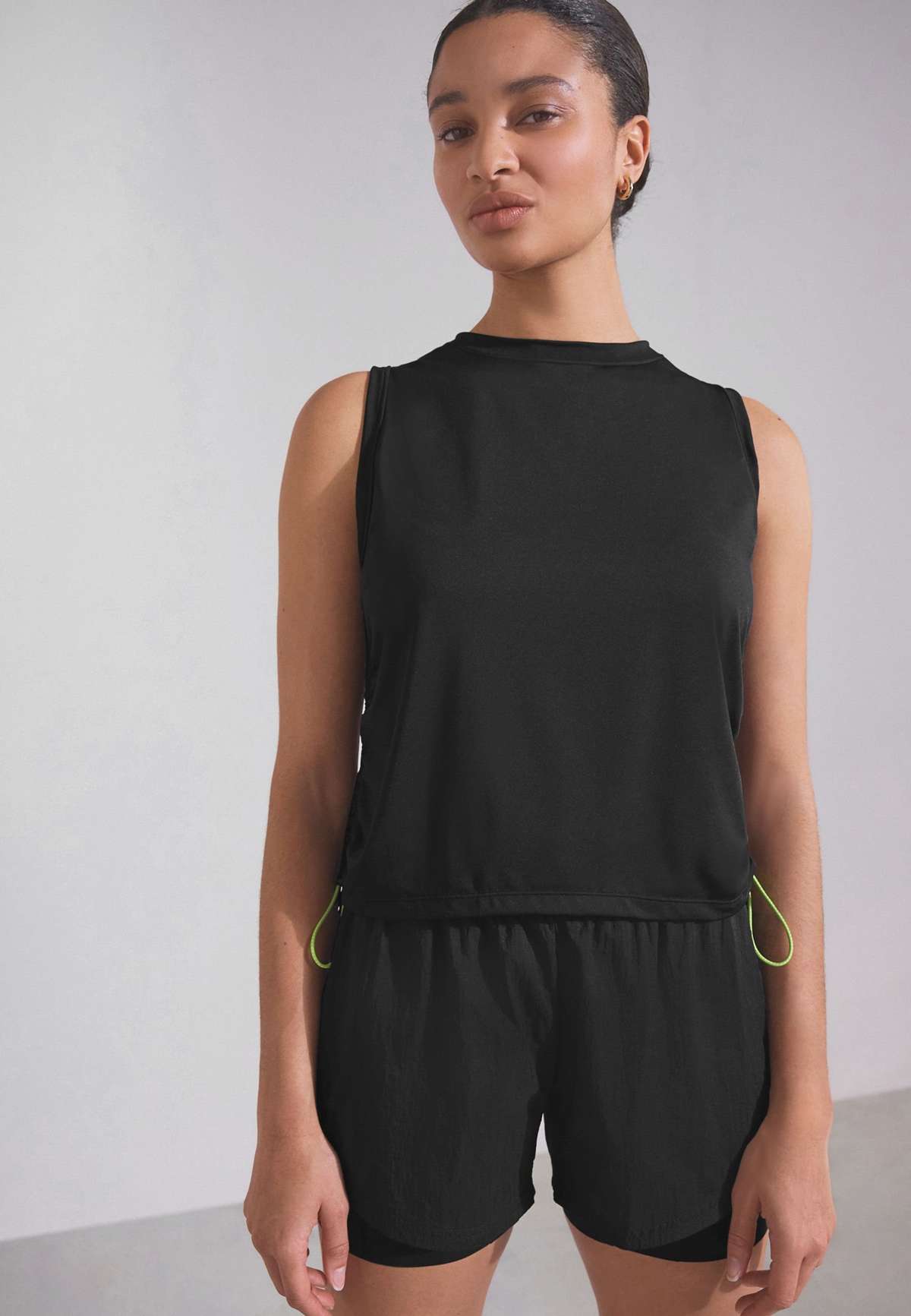 Топ RUCHED SIDE SLEEVELESS