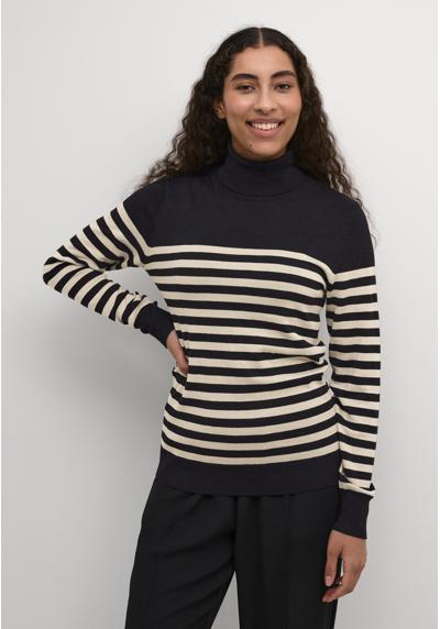 Пуловер LIZZA STRIPED ROLL NECK