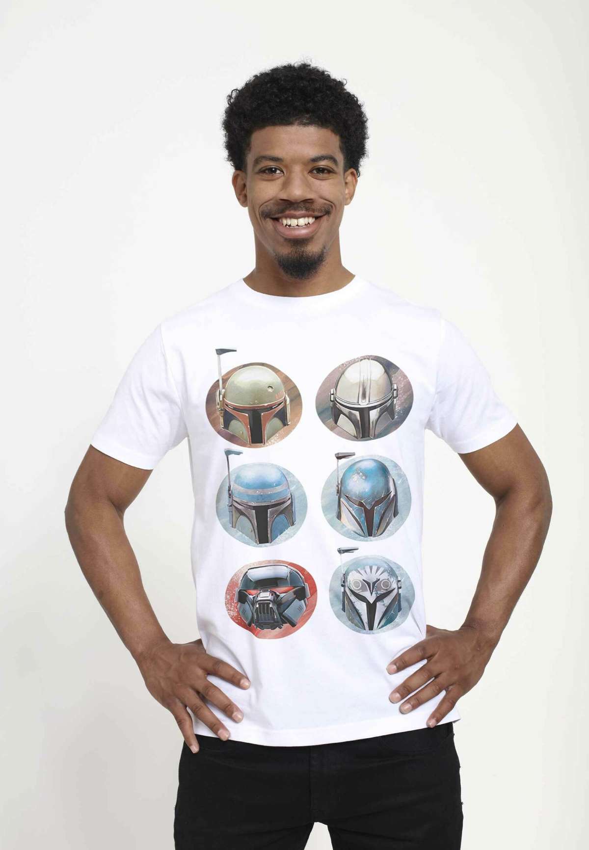 Футболка STAR WARS: THE MANDALORIAN HELMETS UNISEX