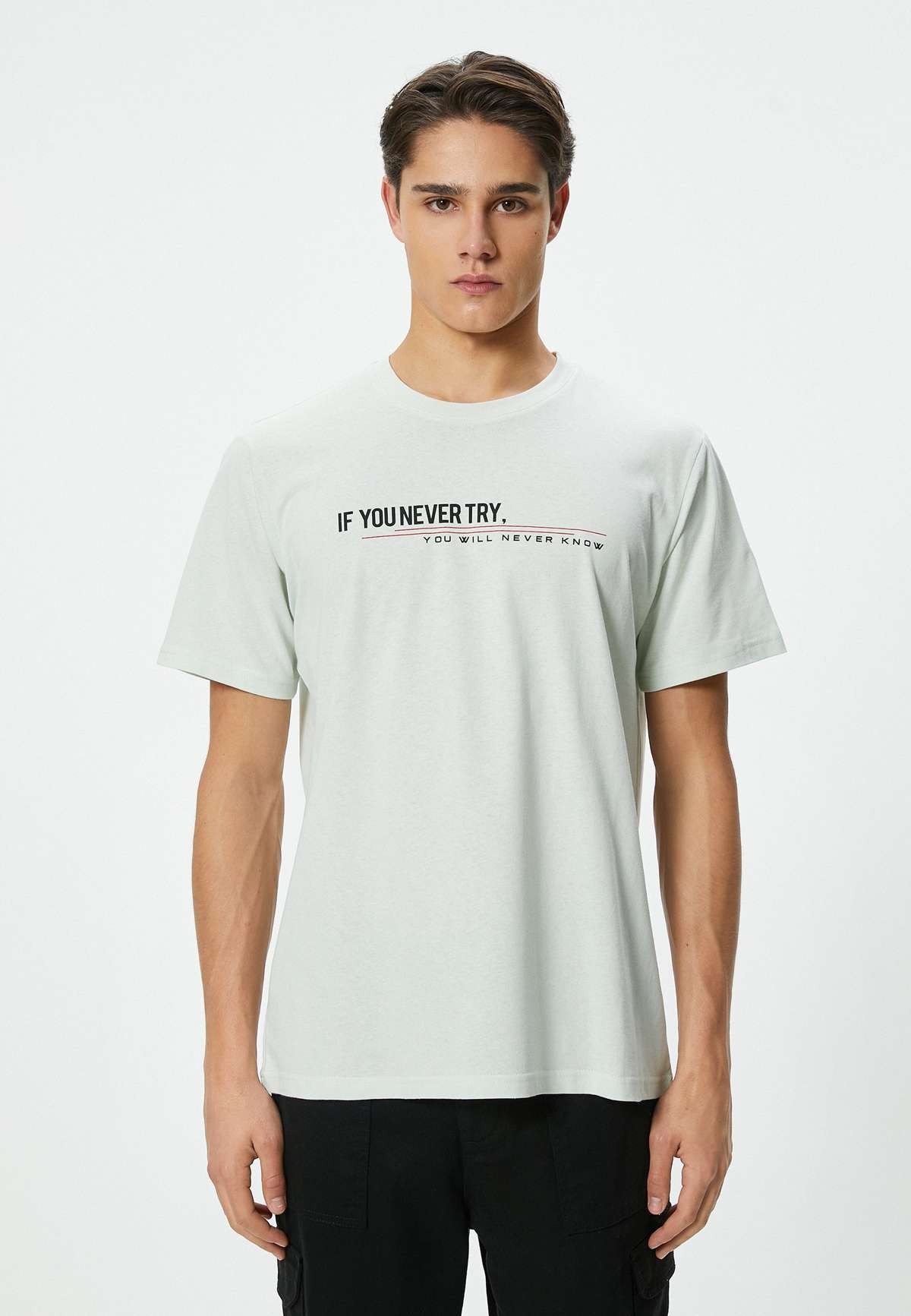 Футболка SLOGAN CREW NECK SHORT SLEEVE